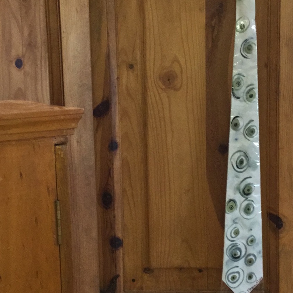 Hand Painted Mens Tie
